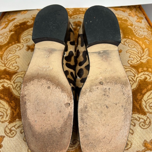 Yves Saint Laurent Brown Pony Hair Loafers - Picture 12 of 14